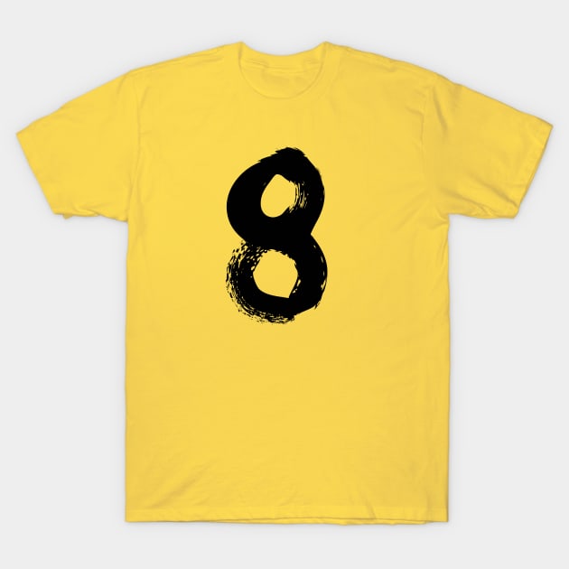 Number 8 T-Shirt by Erena Samohai